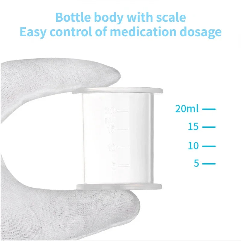 Rynx | Smart Medicine Dispenser for Baby and Kids - Needle Feeder Squeeze Medicine Dropper Pacifier - JuceFeeding Utensil Baby Accessory