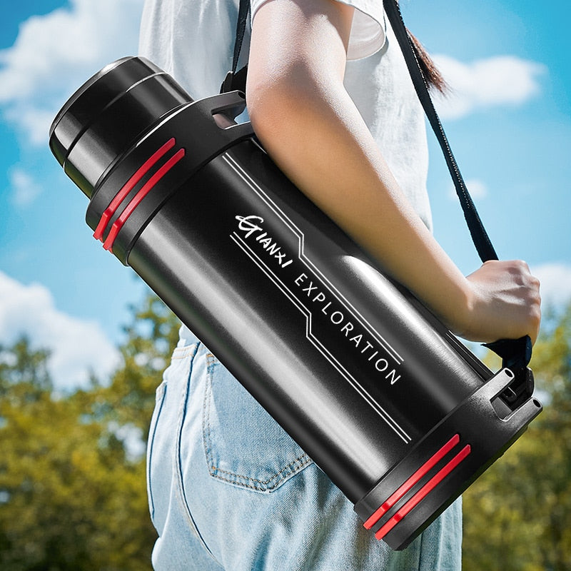 Rynx | Giant Drink Stainless Steel Thermos Bottle