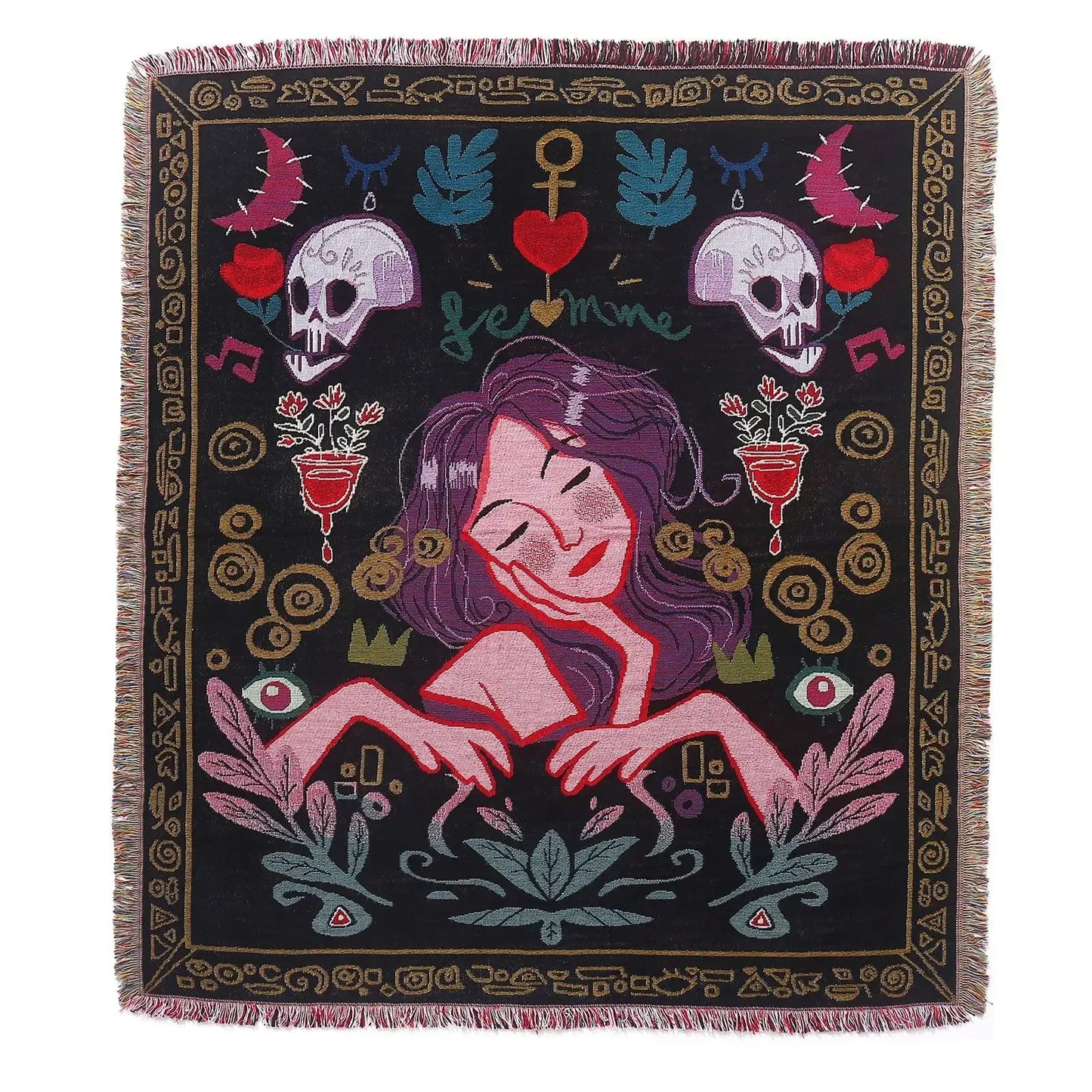 Rynx | Bee & Eyes Garden Blanket