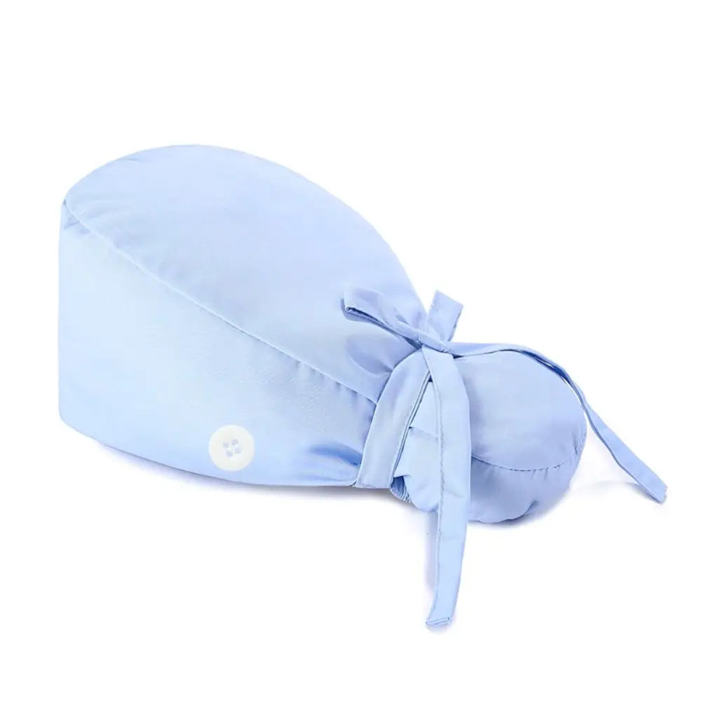 Rynx | Adjustable surgical cap with ponytail holder and buttons