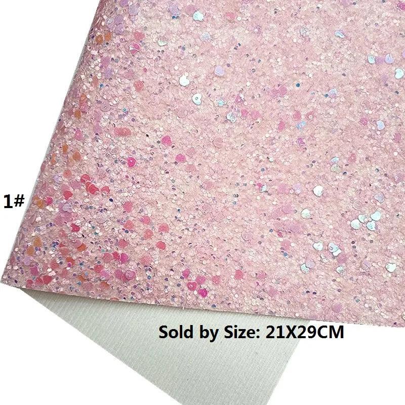 Rynx | Mermaid Sparkle Vinyl Craft Kit - Heart, Flower and Checkered Pattern Collection