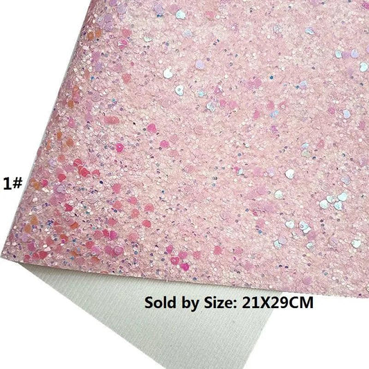 Rynx | Mermaid Sparkle Vinyl Craft Kit - Heart, Flower and Checkered Pattern Collection