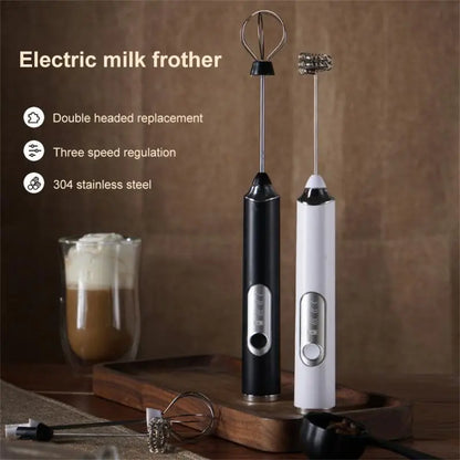 Rynx | Ultimate Wireless Electric Milk Frother & Egg Beater - USB Rechargeable Handheld Coffee Blender, Milk Shaker Mixer, and Foamer