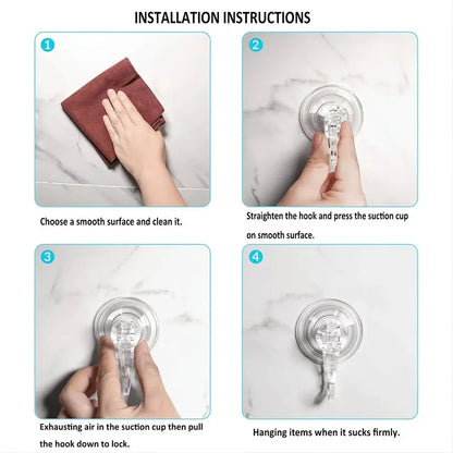 Rynx | Heavy-Duty Ultra Grip Suction Hooks