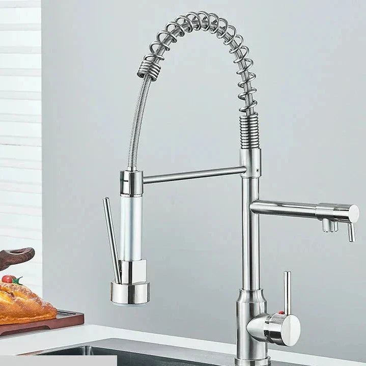 RYNX | Nickelflex – Kitchen Faucet With 360° Swivel Function