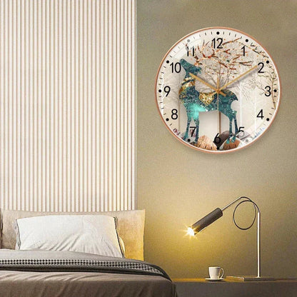 Rynx | ScandiTick Elegant Wall Clock – Modern Design for Every Interior