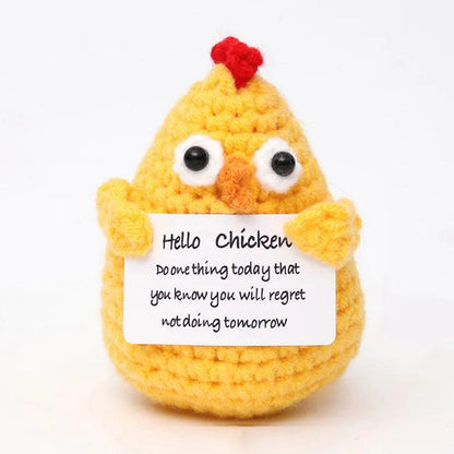 Rynx | Shady Handcrafted Crochet Duck Ornaments for Emotional Support - Unique Home Decor and Perfect Christmas Gift