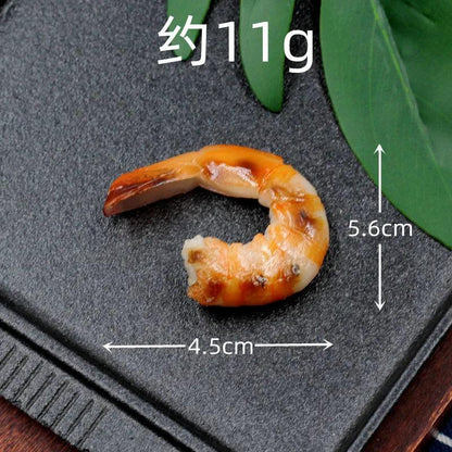 Rynx | Life-like BBQ Seafood Replica Set - Fake Fish, Shrimp & Squid for Restaurant and Event Styling