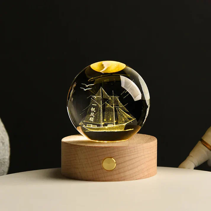 RYNX | 3D-Crystal-Night-Lights – Unique Gifts For All Occasions A ship is a watercraft used for transportation on bodies of water such as lakes, rivers, and oceans. It can take various sizes and shapes and is used for different purposes, including passenger transport, freight transport, and