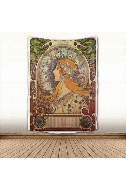 Rynx | Nouveau Zodiac Goddess Tapestry