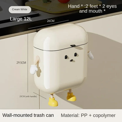 Rynx | Surprised Face Hanging Trash Can