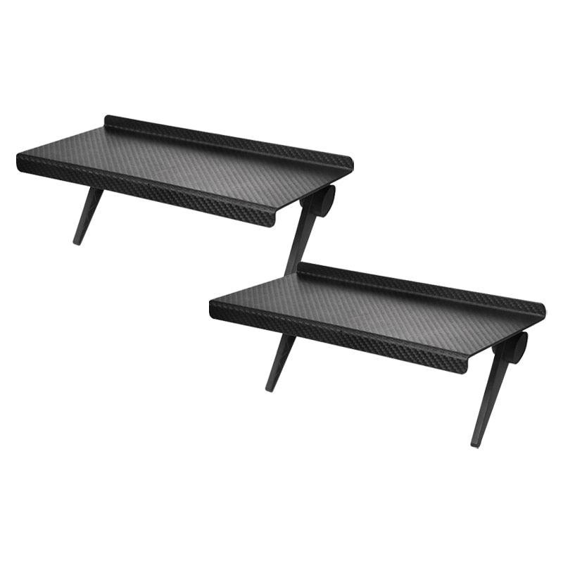 Rynx | Multifunctional adjustable media shelf with cable management - contemporary device holder