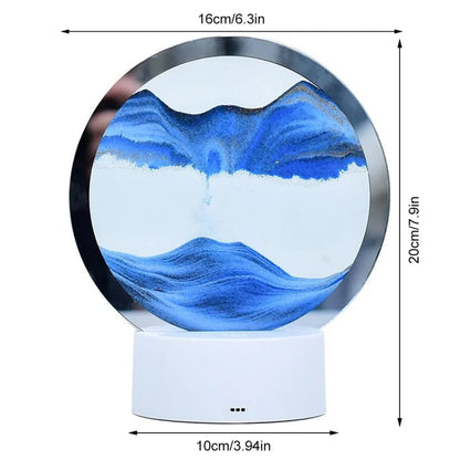 Rynx | Sandscape Lamp 3D Moving Sand Art