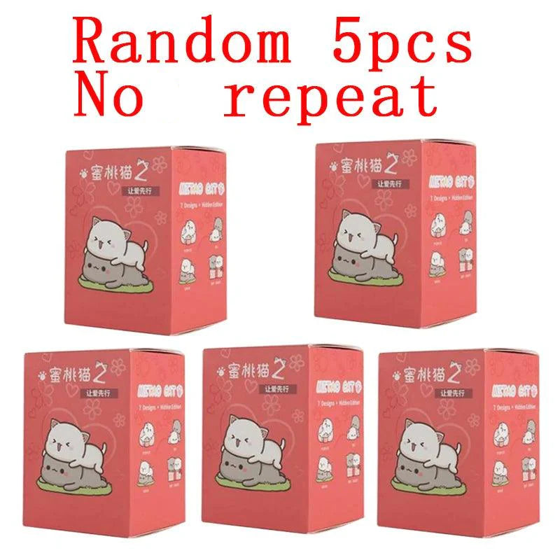 Rynx | Mitao Enchanted Happy Cat Surprise Boxes - Charming Collectible Figurines for Playful Home Decor