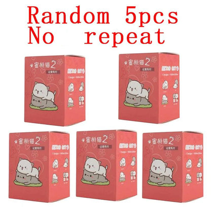 Rynx | Mitao Enchanted Happy Cat Surprise Boxes - Charming Collectible Figurines for Playful Home Decor