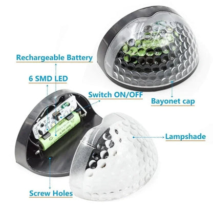 Rynx | Outdoor Waterproof Solar LED Patio Wall Lamp