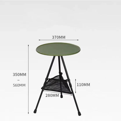 Rynx | Versatile round folding table for camping - Your perfect outdoor accessory