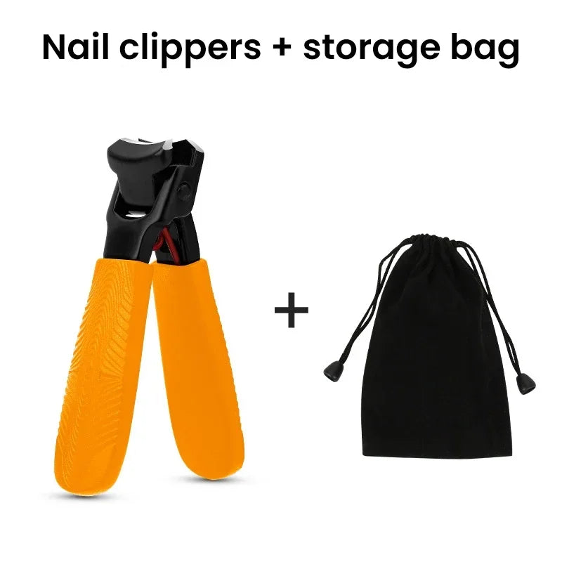 Rynx | 2023 New Anti-Splash Nail Clippers - Large Size Single Nail Trimmer for Thick and Hard Nails, Household Essential