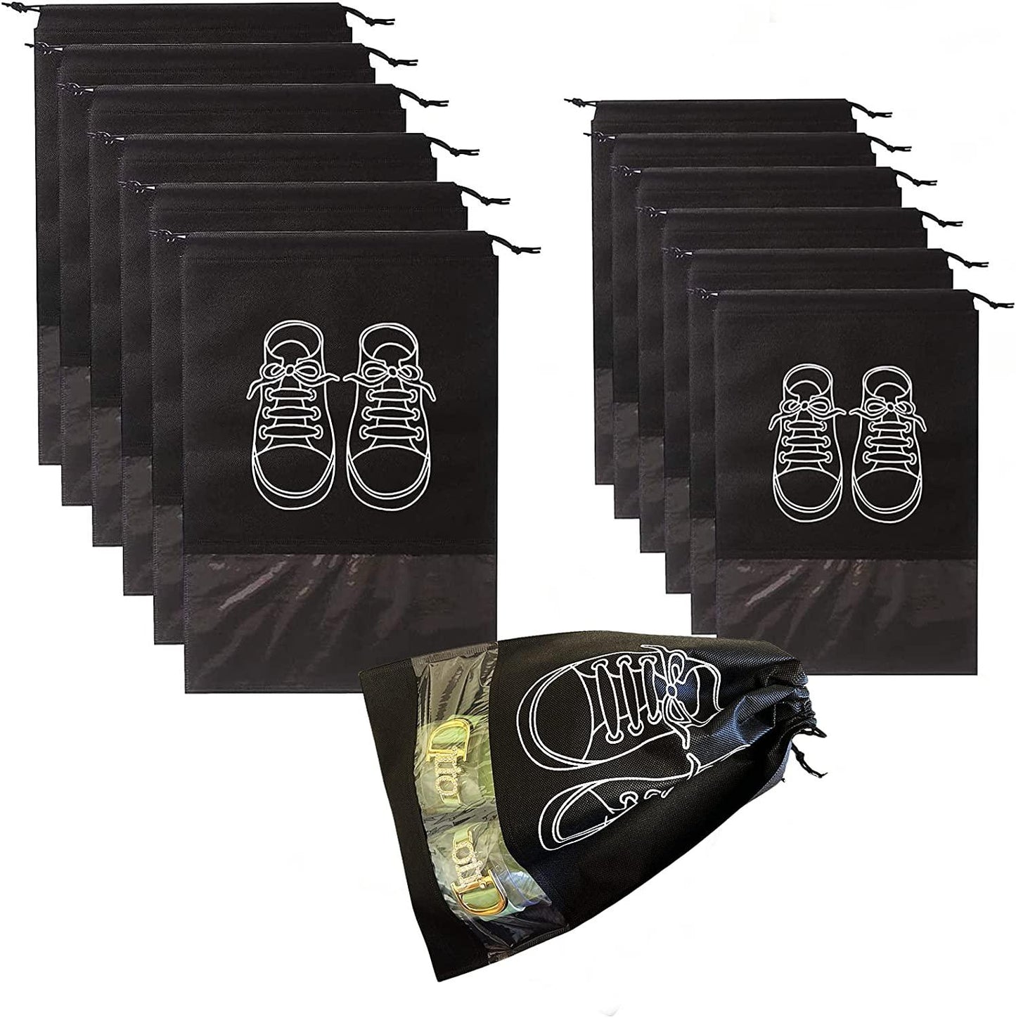 Rynx | Premium Waterproof Shoe Storage Bags - Available in 5 or 10 Piece Sets