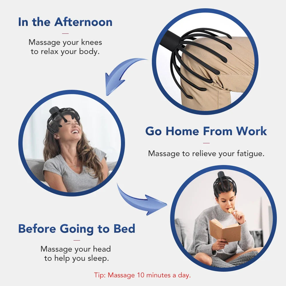 Rynx | Electric Head Therapy Massager