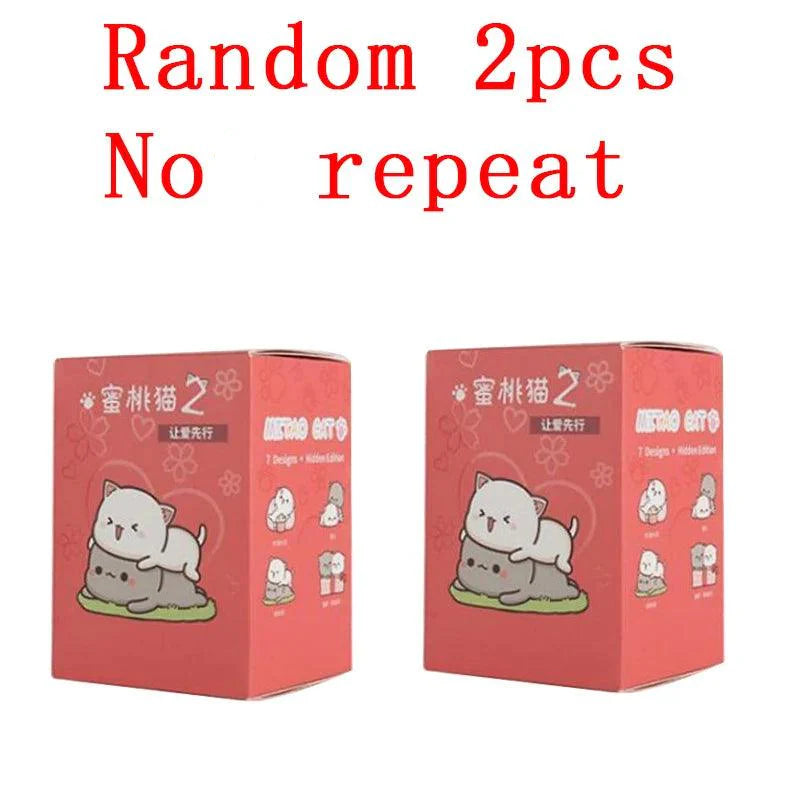 Rynx | Mitao Enchanted Happy Cat Surprise Boxes - Charming Collectible Figurines for Playful Home Decor