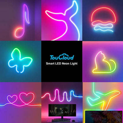 Rynx | - LED RGB strip - Neon ambiance - Music synchronization - USB - TV and bedroom decoration