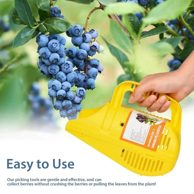 Rynx | Portable Ergonomic Garden Tool for Fruit Picking | Easy-to-Use Professional Berry Picker with Outdoor Handle | Practical Home Accessories