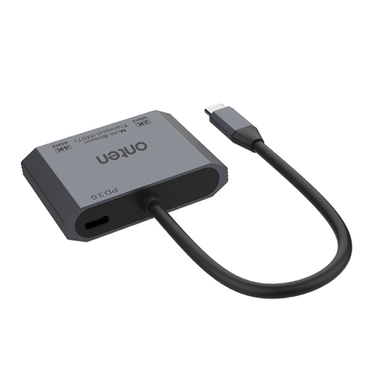 Rynx | Onten M205 3 in 1 Type-C to HDMI+VGA+PD Fast Charge Video Converter (Gray)