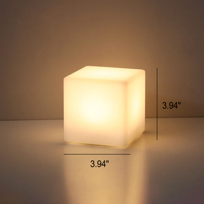 Rynx | GeoGlow Creative Geometric LED Table Lamp | Battery Powered & Remote Control | Night Light & Decoration