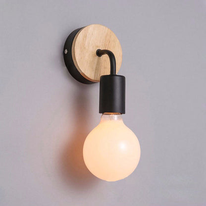 Rynx | ArcoLune Wall Light | Modern Curved Wood Design | Lighting for Bedroom | Stylish & Functional
