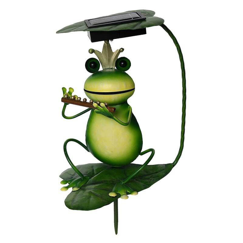 Rynx | GardenFrog Solar-Powered Decorative Light – Playful Outdoor Floor Lamp