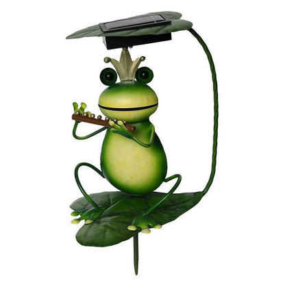 Rynx | GardenFrog Solar-Powered Decorative Light – Playful Outdoor Floor Lamp