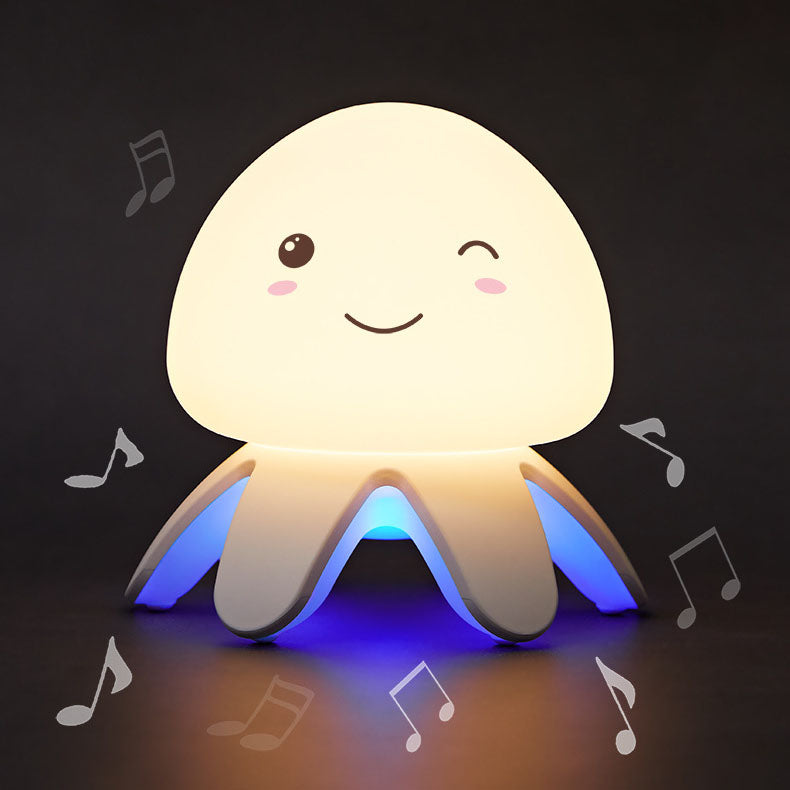 Rynx | JellyGlow LED Night Light | Creative Design | Silicone & Music | USB Rechargeable