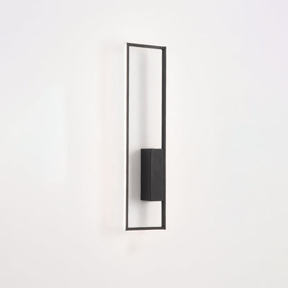 Rynx | Lineva LED Wall Light | Minimalist Rectangle Design | Silicone & Iron | Living Room Lighting
