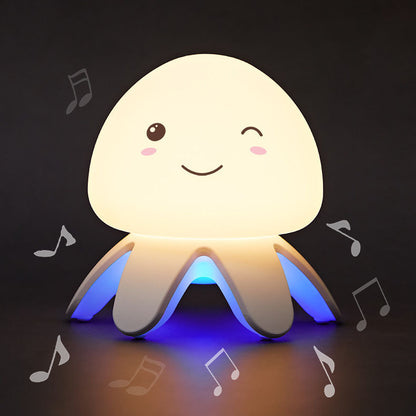Rynx | JellyGlow LED Night Light | Creative Design | Silicone & Music | USB Rechargeable