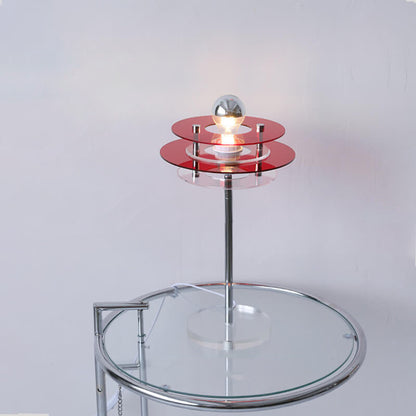 Rynx | AstroVibe Modern Acrylic Table Lamp | Space-Saucer Design | Unique | Mood Light | Home Decor