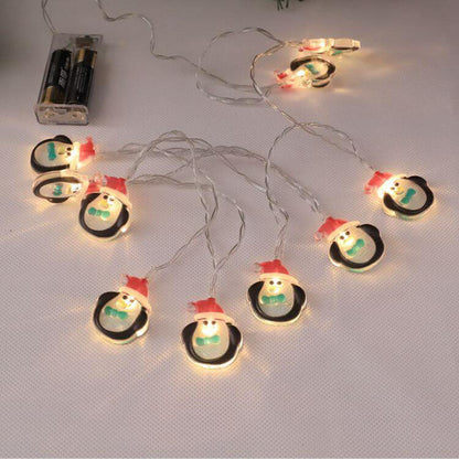 Rynx | HoliGlow LED String Lights | Christmas Decor | Battery Operated | Warm Light & Festive Designs