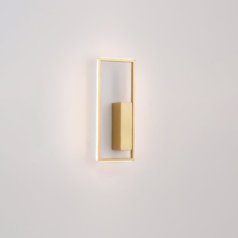 Rynx | Lineva LED Wall Light | Minimalist Rectangle Design | Silicone & Iron | Living Room Lighting