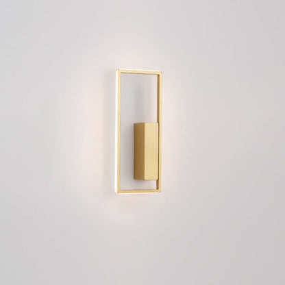 Rynx | Lineva LED Wall Light | Minimalist Rectangle Design | Silicone & Iron | Living Room Lighting