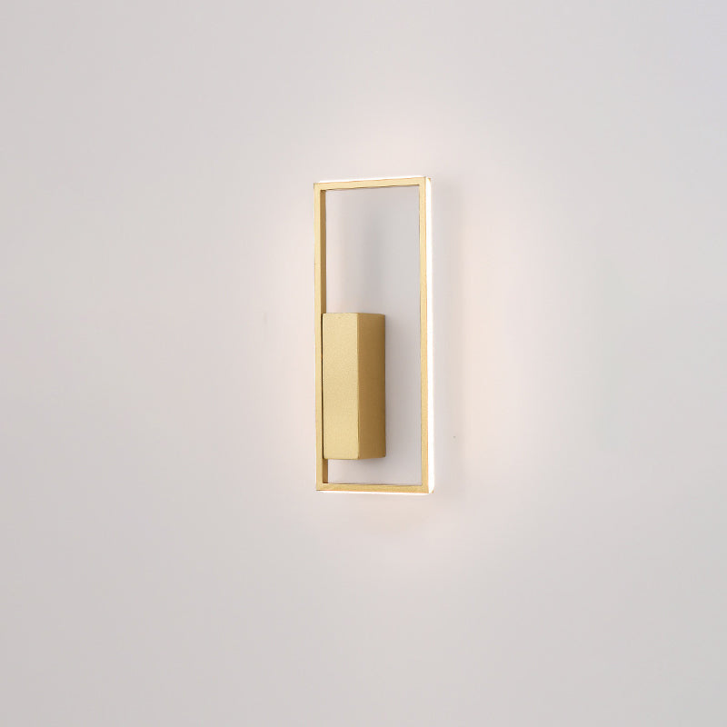 Rynx | Lineva LED Wall Light | Minimalist Rectangle Design | Silicone & Iron | Living Room Lighting