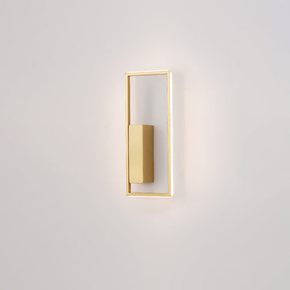 Rynx | Lineva LED Wall Light | Minimalist Rectangle Design | Silicone & Iron | Living Room Lighting