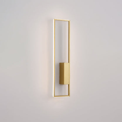 Rynx | Lineva LED Wall Light | Minimalist Rectangle Design | Silicone & Iron | Living Room Lighting