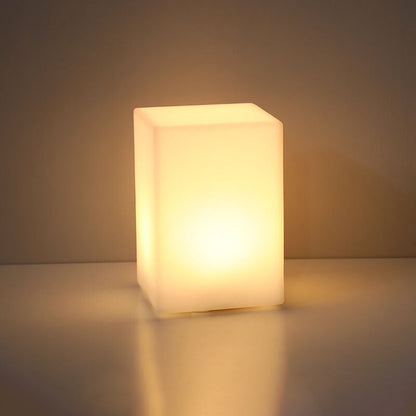 Rynx | GeoGlow Creative Geometric LED Table Lamp | Battery Powered & Remote Control | Night Light & Decoration