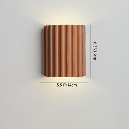 Rynx | Contemporary Nordic Resin Tiles 2-Light Wall Light for Bedroom