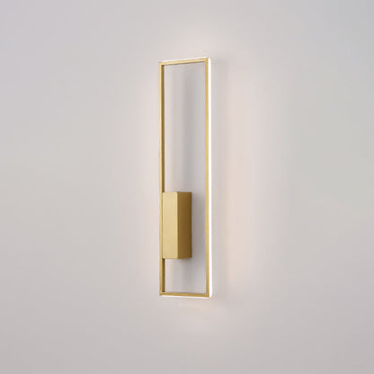 Rynx | Lineva LED Wall Light | Minimalist Rectangle Design | Silicone & Iron | Living Room Lighting