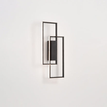 Rynx | Lineva LED Wall Light | Minimalist Rectangle Design | Silicone & Iron | Living Room Lighting