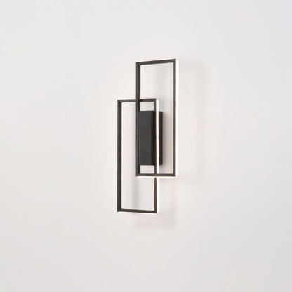 Rynx | Lineva LED Wall Light | Minimalist Rectangle Design | Silicone & Iron | Living Room Lighting