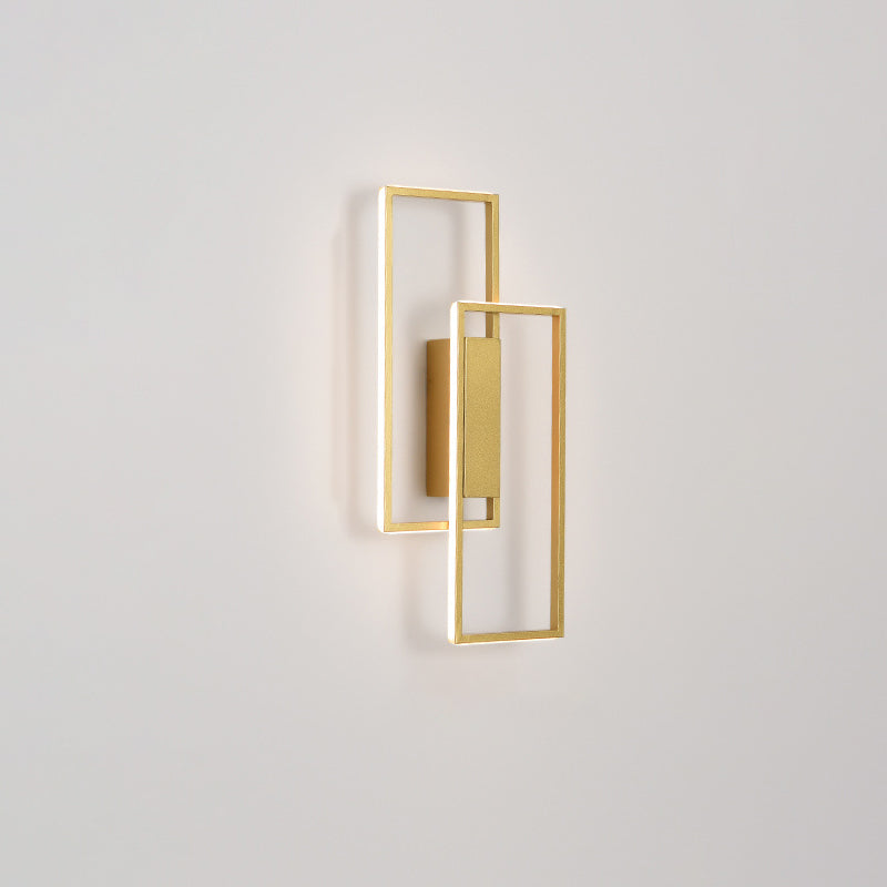 Rynx | Lineva LED Wall Light | Minimalist Rectangle Design | Silicone & Iron | Living Room Lighting