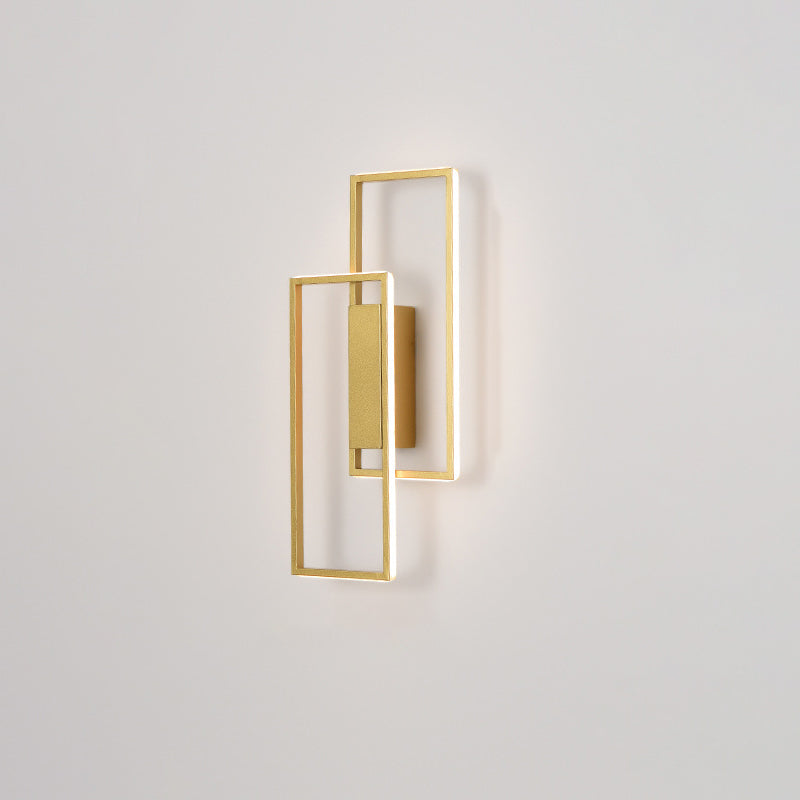 Rynx | Lineva LED Wall Light | Minimalist Rectangle Design | Silicone & Iron | Living Room Lighting