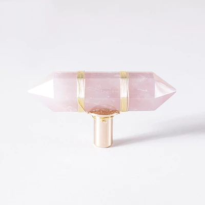 Rynx Elegance Crystal Brass Cabinet Knob